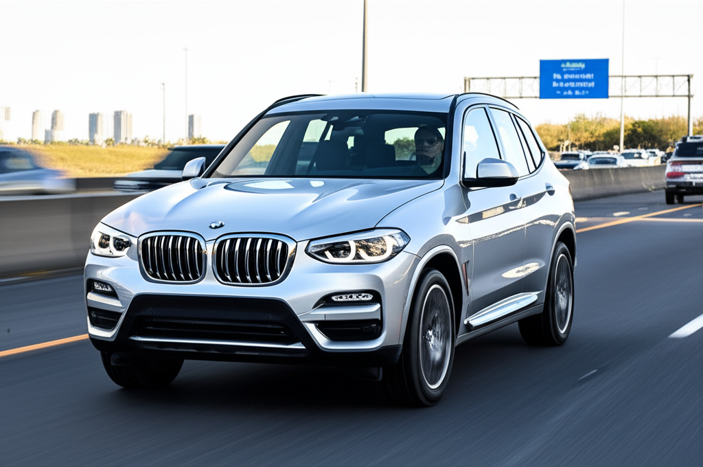 Generate a high-quality, relevant image prompt for an article about: BMW X3 Price Bangalore: Now!
U