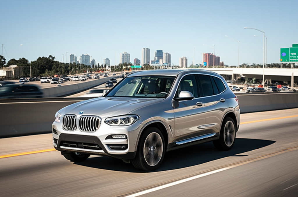 Generate a high-quality, relevant image prompt for an article about: BMW X3 Price Bangalore: Now!
U