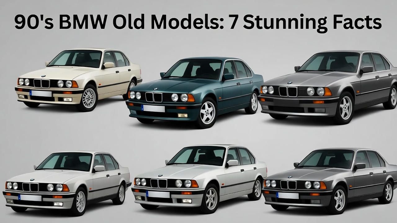 90's BMW Old Models: 7 Stunning Facts 1 90's BMW Old Models 7 Stunning Facts (1)