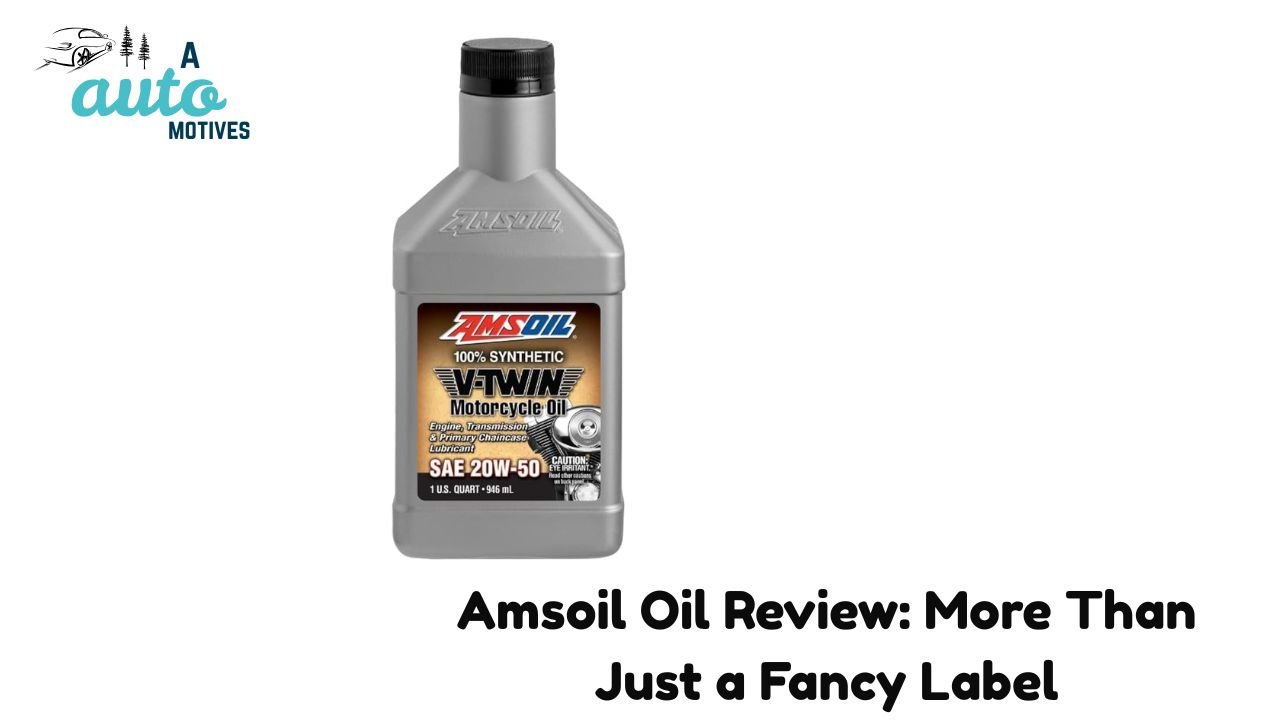Amsoil vs Royal Purple: My Surprising Test Results 2 Amsoil Oil Review: More Than Just a Fancy Label