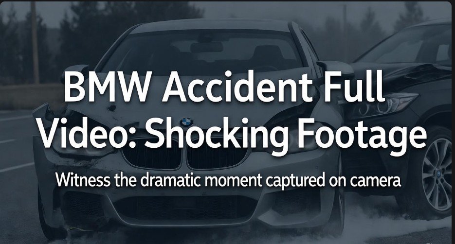 BMW Accident Full Video Shocking Footage