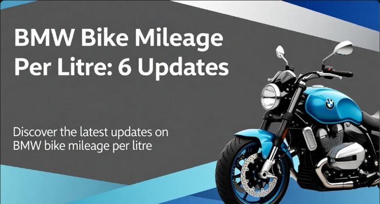 BMW Bike Mileage Per Litre 6 Updates