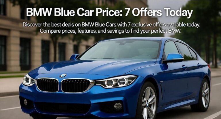 BMW Blue Car Price 7 Offers Today