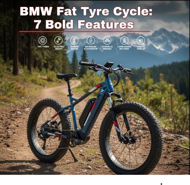 BMW Fat Tyre Cycle7 Bold Features