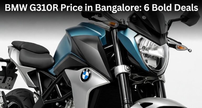 BMW G310R Price in Bangalore 6 Bold Deals