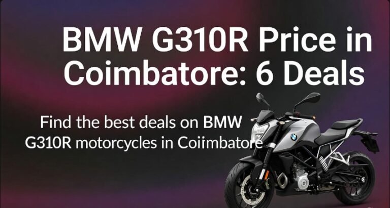 BMW G310R Price in Coimbatore 6 Deals