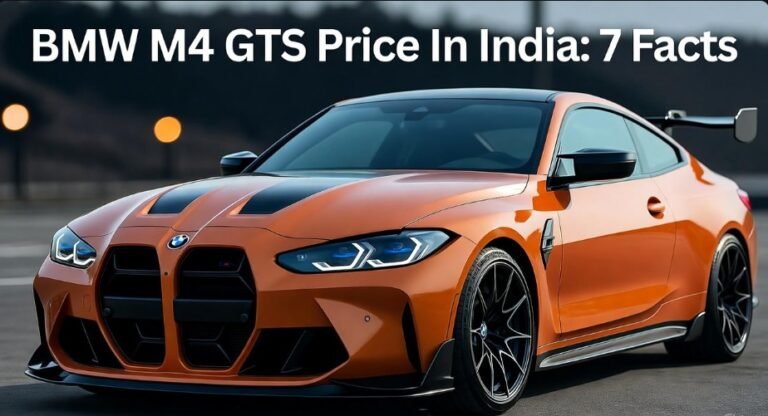 BMW M4 GTS Price In India 7 Facts