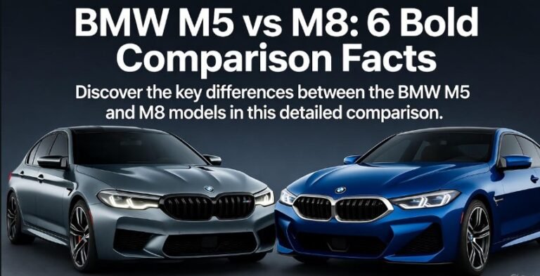 BMW M5 vs M8 6 Bold Comparison Facts