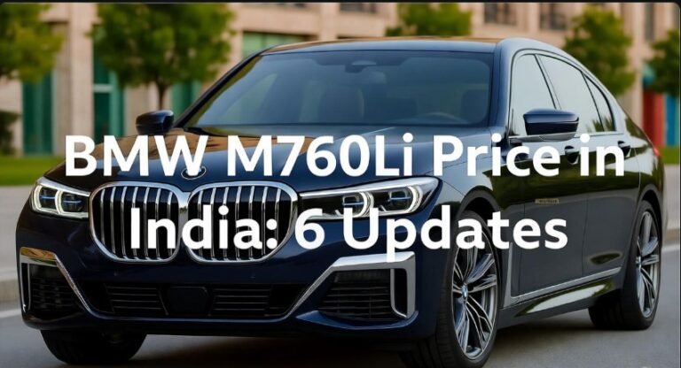 BMW M760Li Price in India 6 Updates