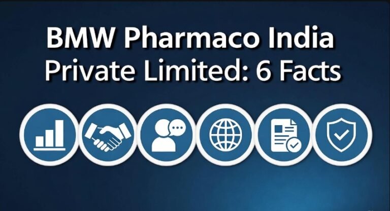 BMW Pharmaco India Private Limited 6 Facts