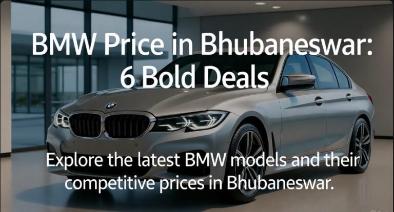 BMW Price in Bhubaneswar 6 Bold Deals