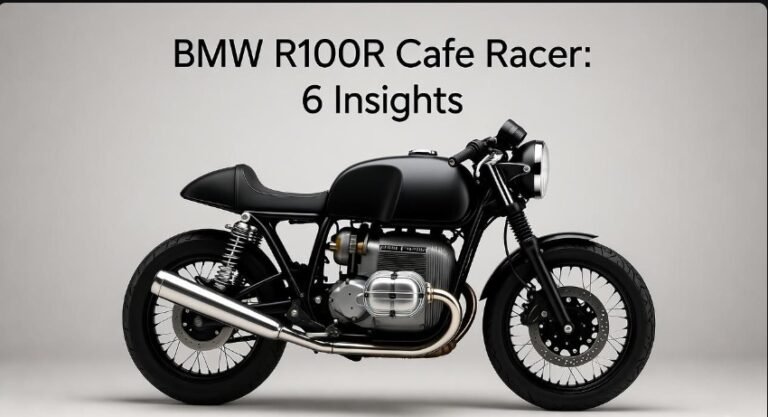 BMW R100R Cafe Racer 6 Insights