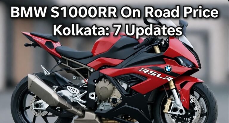 BMW S1000RR On Road Price Kolkata 7 Updates