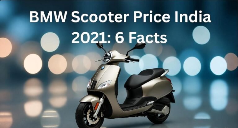 BMW Scooter Price India 2021 6 Facts