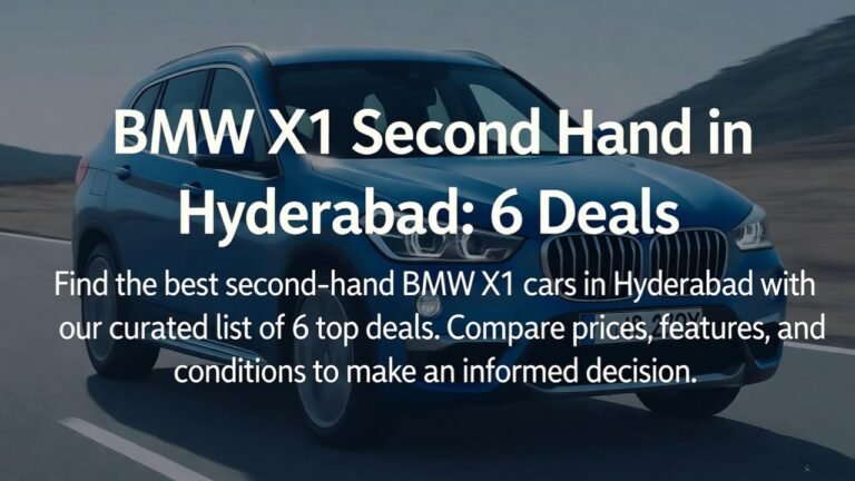 BMW X1 Second Hand in Hyderabad 6 Deals