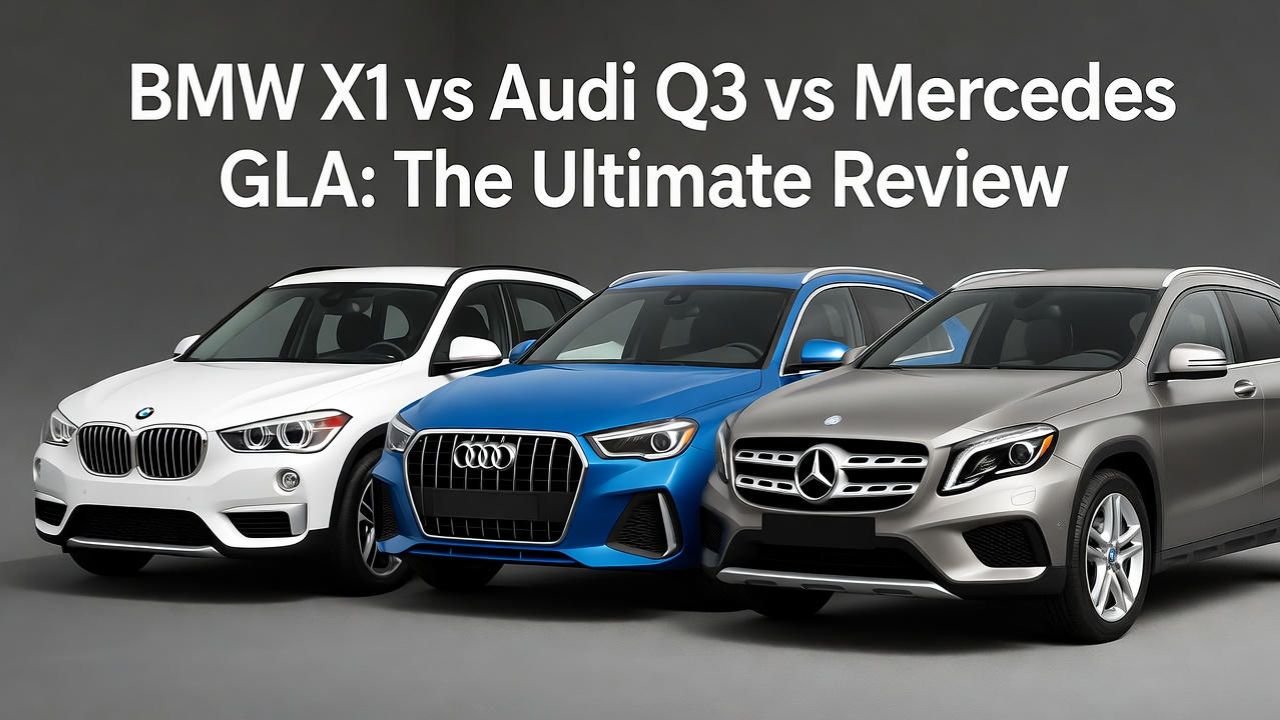BMW X1 vs Audi Q3 vs Mercedes GLA The Ultimate Review