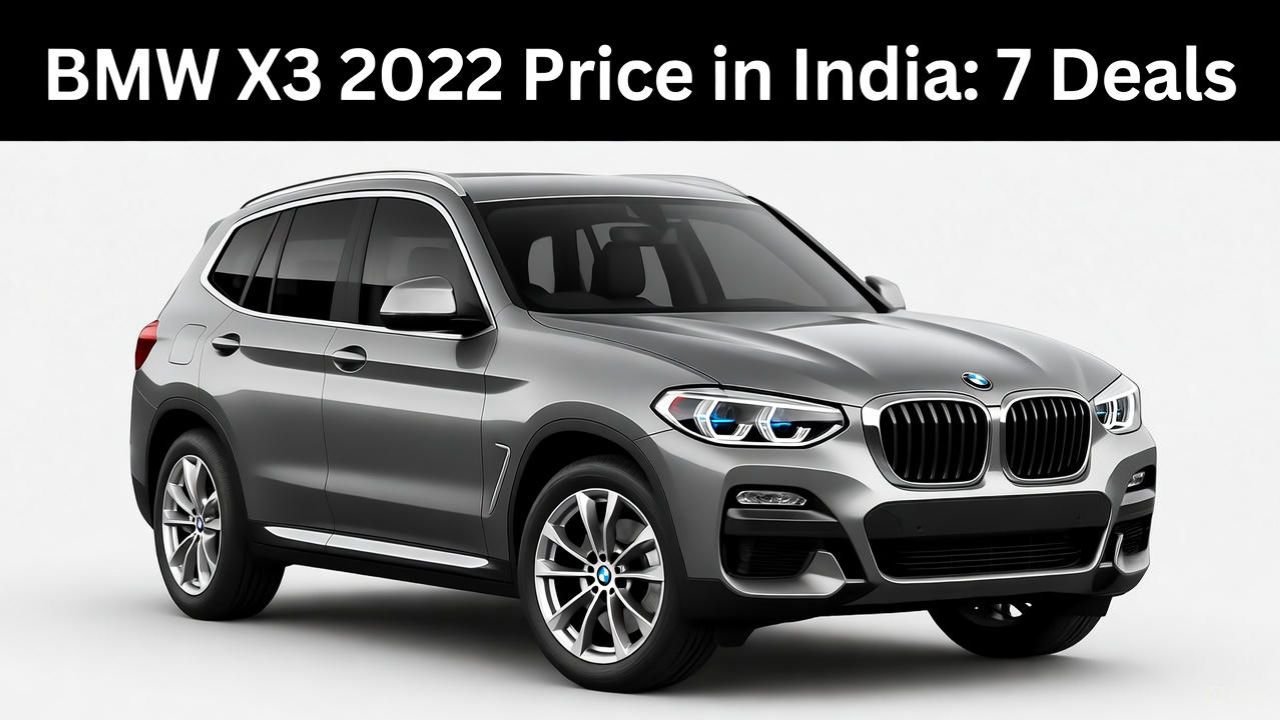 BMW X3 2022 Price in India: 7 Deals 1 BMW X3 2022 Price in India 7 Deals