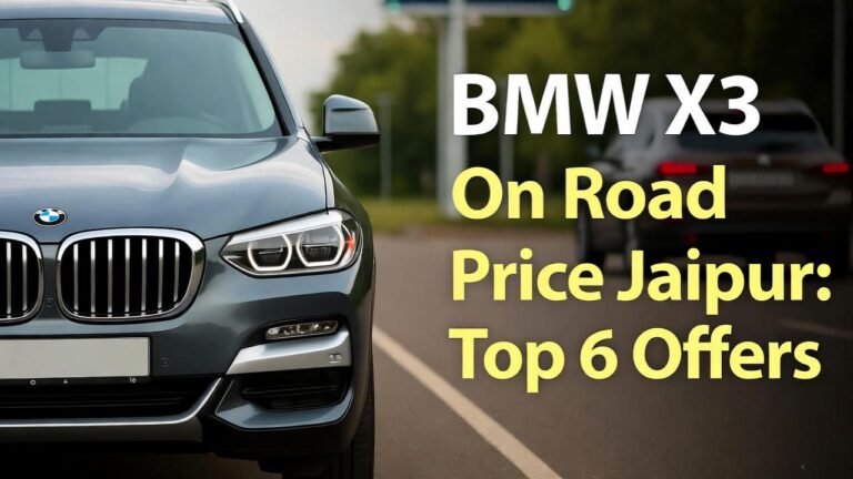 BMW X3 On Road Price Jaipur Top 6 Offers