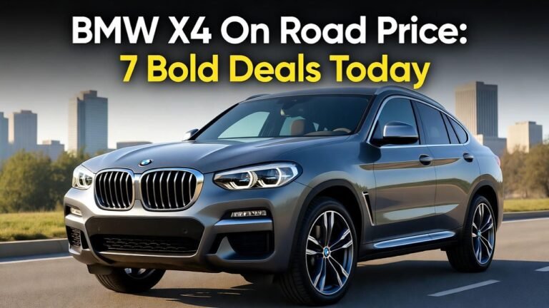 BMW X4 On Road Price 7 Bold Deals Today