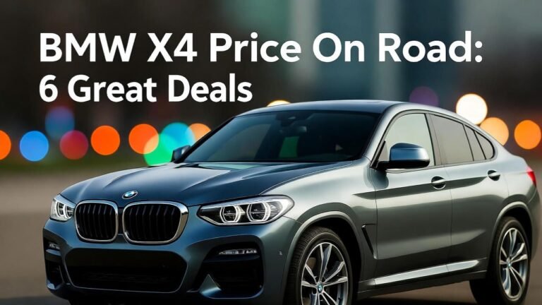 BMW X4 Price On Road 6 Great Deals