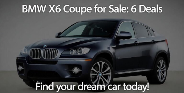 BMW X6 Coupe for Sale 6 Deals