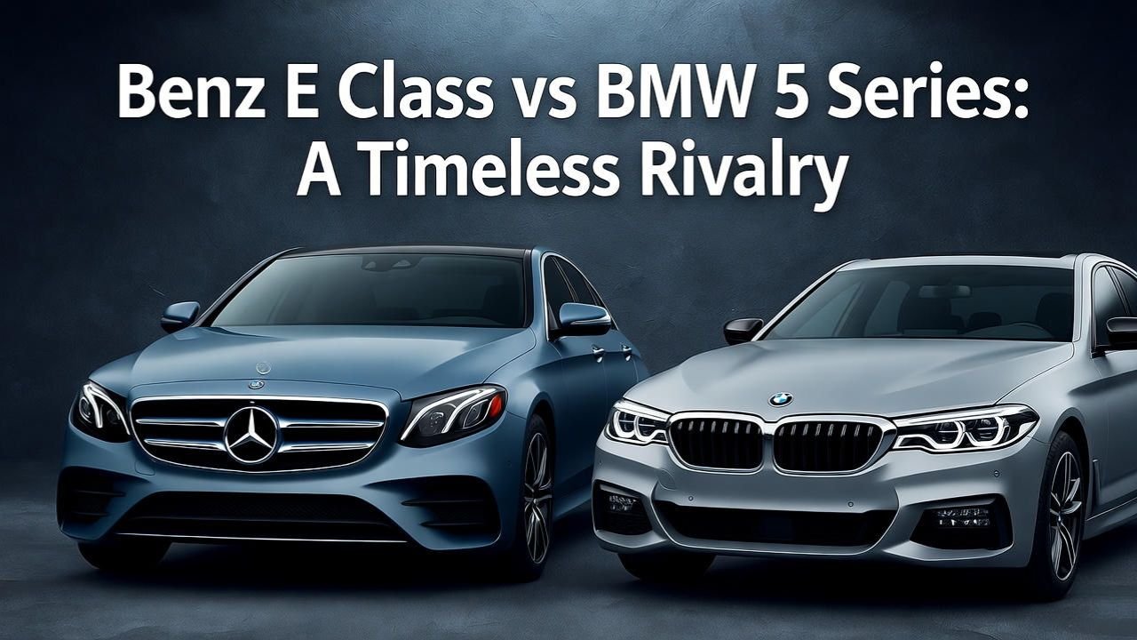 Benz E Class vs BMW 5 Series A Timeless Rivalry