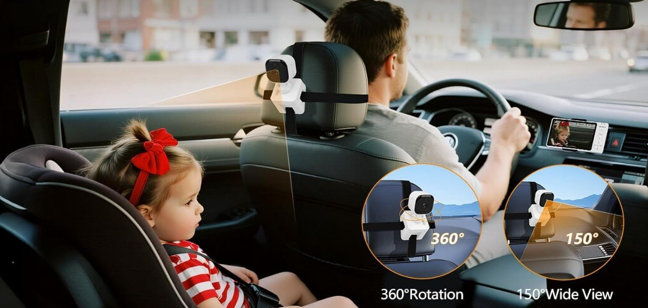 Best Wireless Baby Car Camera for Safety and Ease of Use 1 Best Wireless Baby Car Camera