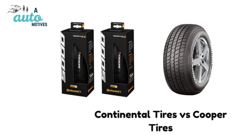 Continental Tires vs Cooper Tires