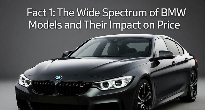 Fact 1 The Wide Spectrum of BMW Models and Their Impact on Price