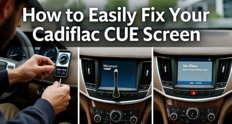 How to Easily Fix Your Cadillac Cue Screen Step-by-Step Guide