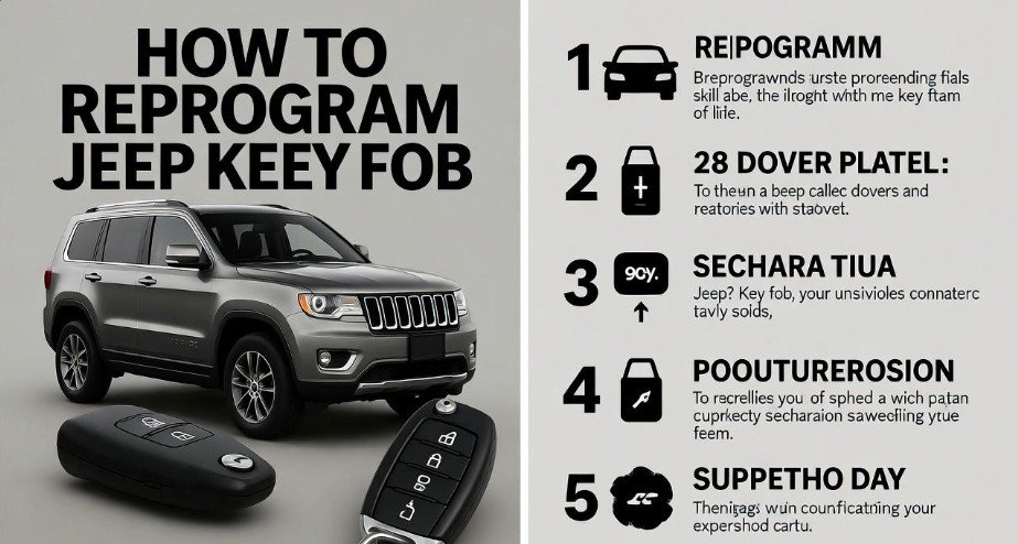 How to Reprogram Jeep Key Fob: Step-by-Step Guide 1 How to Reprogram Jeep Key Fob Step-by-Step Guide