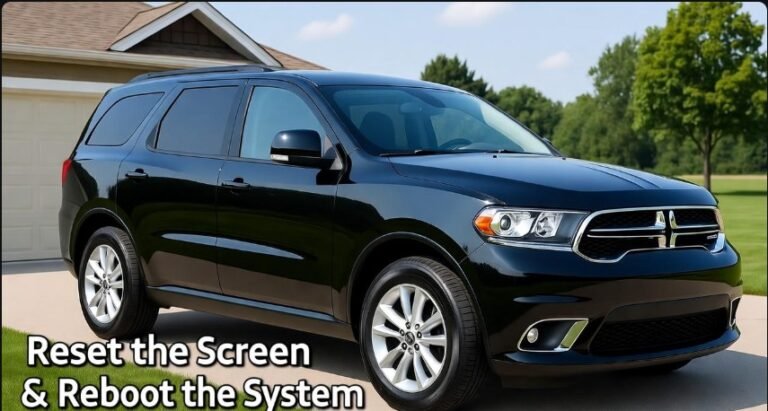 How to Reset Dodge Durango Screen And Reboot System A Friendly Step-By-Step Guide