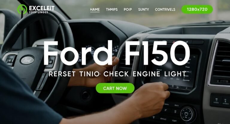 How to Reset Ford F150 Check Engine Light Quick & Easy Solutions
