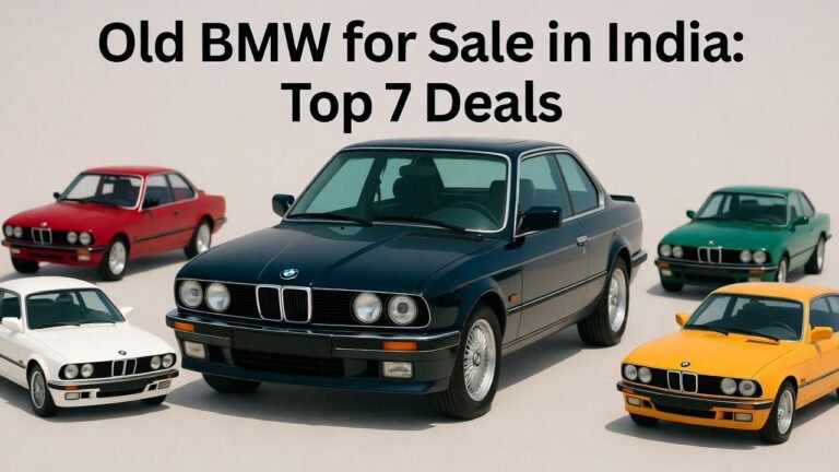 Old BMW for Sale in India Top 7 Deals