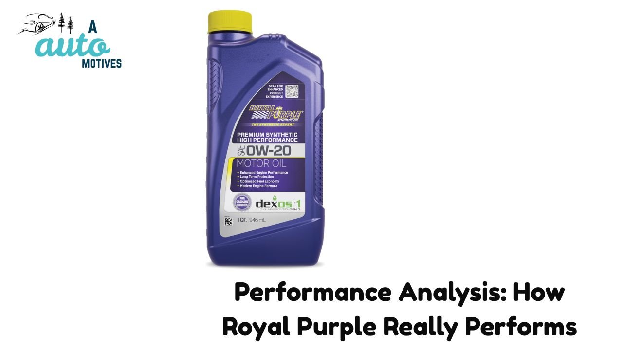 Performance Analysis: How Royal Purple Really Performs