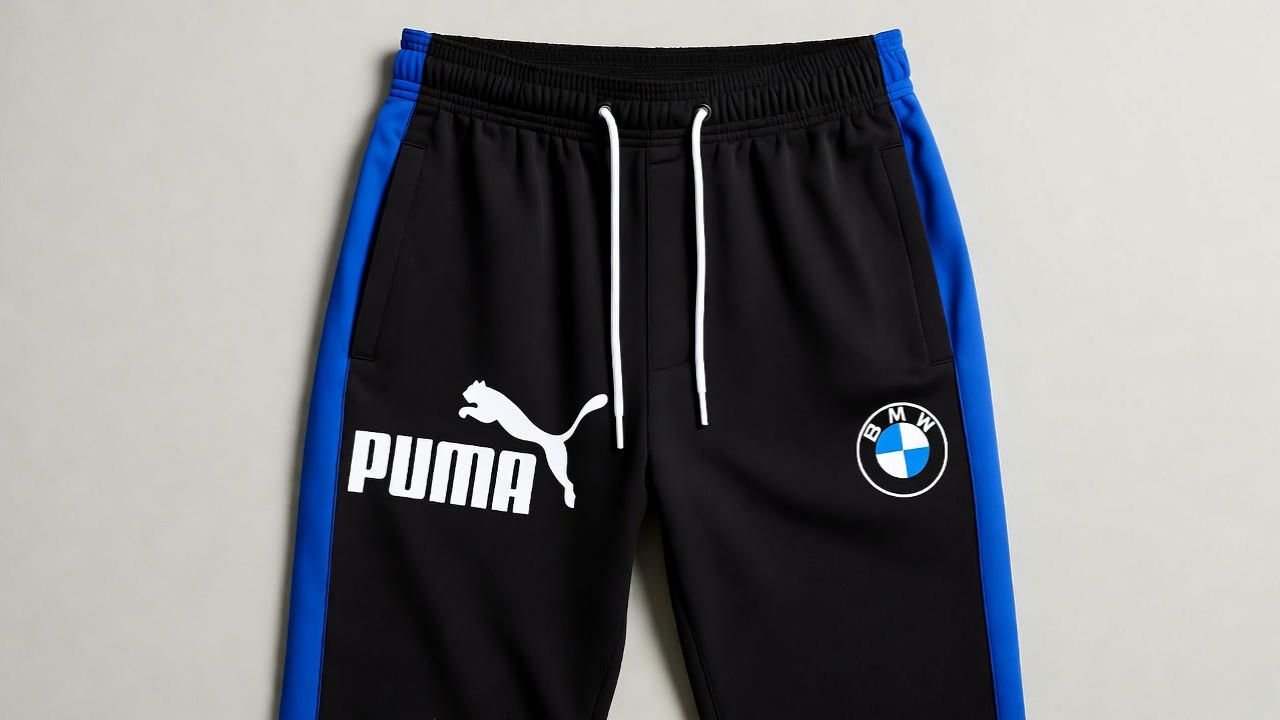 Puma BMW Motorsport Track Pants Unpacking the Bold Features