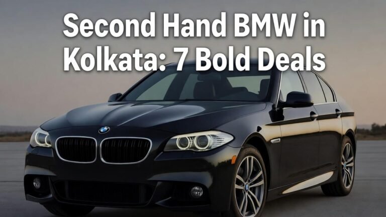 Second Hand BMW in Kolkata 7 Bold Deals