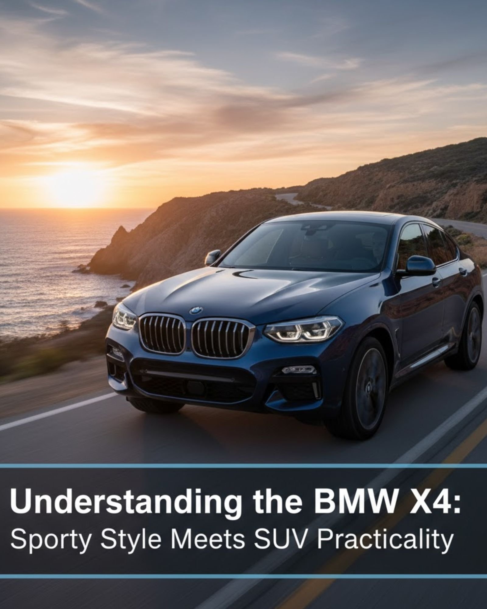 Understanding the BMW X4 Sporty Style Meets SUV Practicality