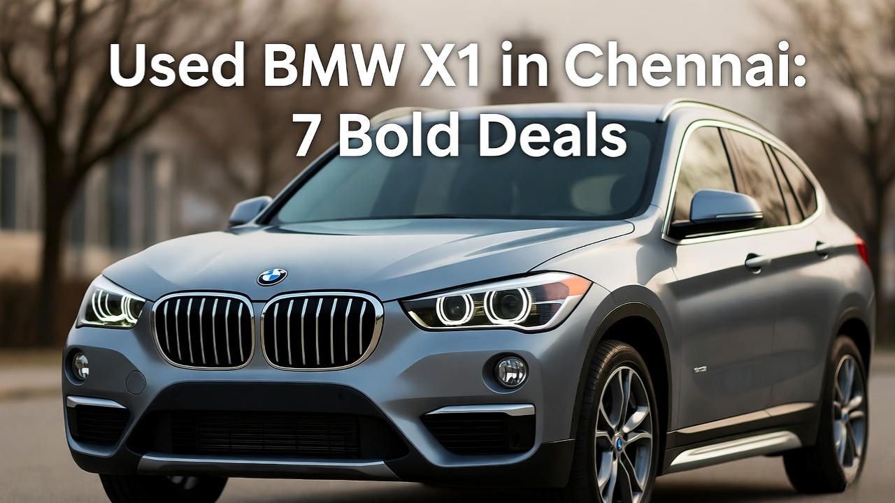 Used BMW X1 in Chennai: 7 Bold Deals 1 Used BMW X1 in Chennai 7 Bold Deals