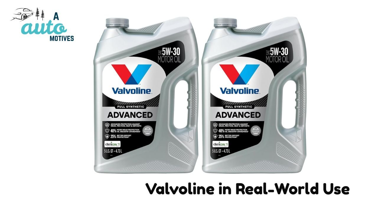 Valvoline in Real-World Use