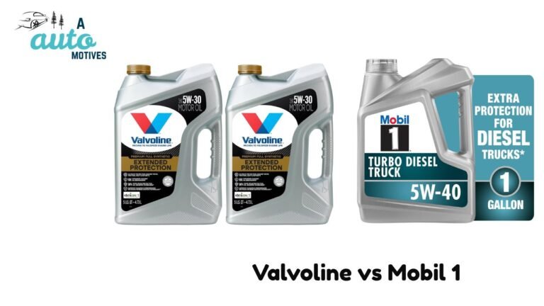 Valvoline vs Mobil 1