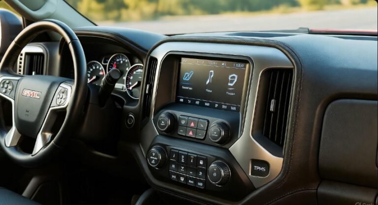 Where Is the TPMS Reset Button on a GMC Sierra Easy to Find Location