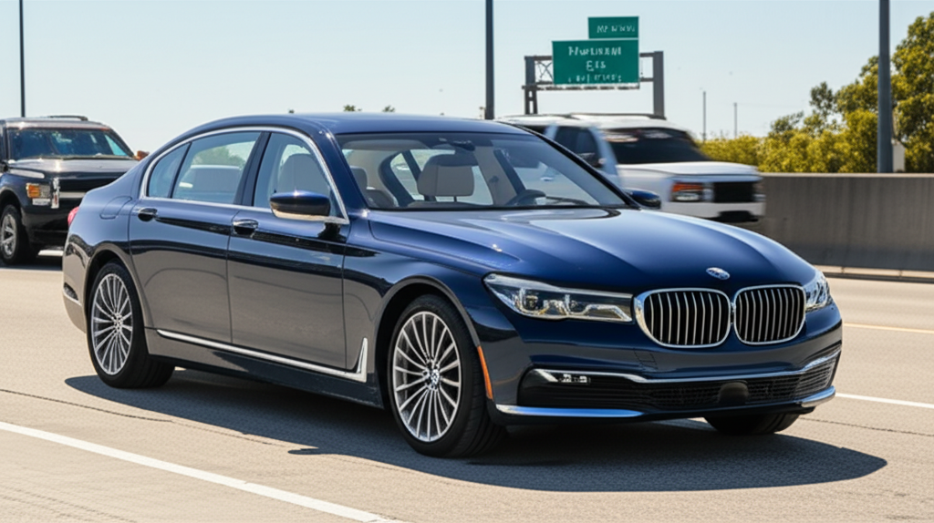 Generate a high-quality, relevant image prompt for an article about: BMW 730Ld Price India: 6 Smart