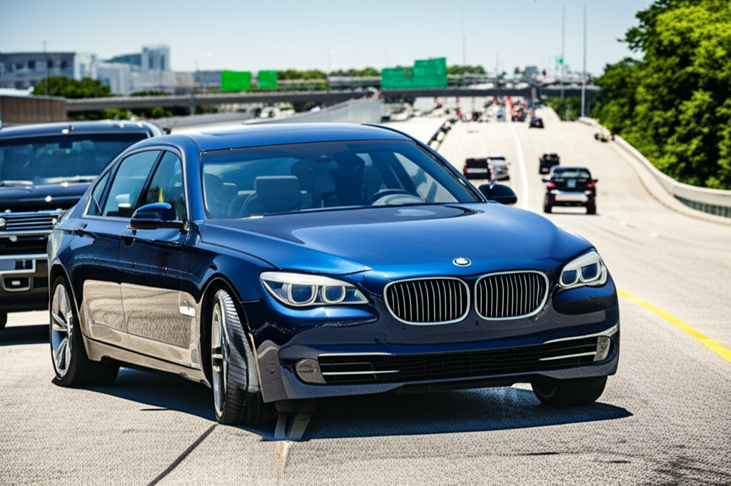 Generate a high-quality, relevant image prompt for an article about: BMW 760Li Price India: 9 Reason