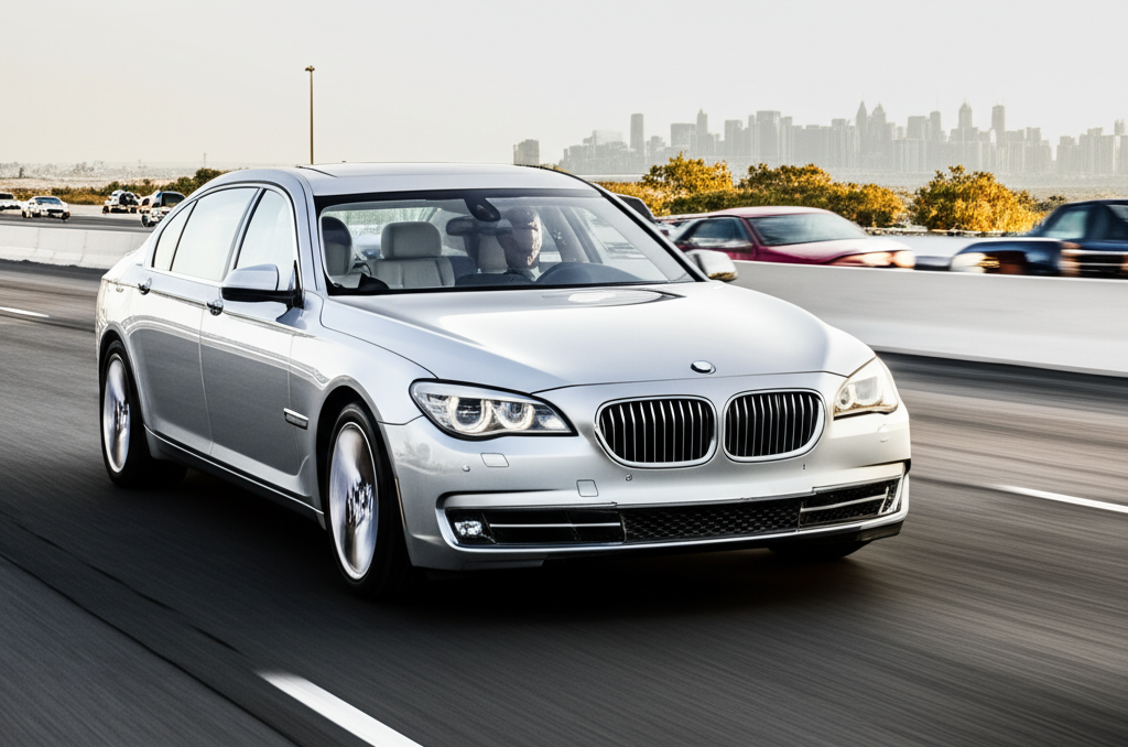 Generate a high-quality, relevant image prompt for an article about: BMW 760Li Price India: 9 Reason