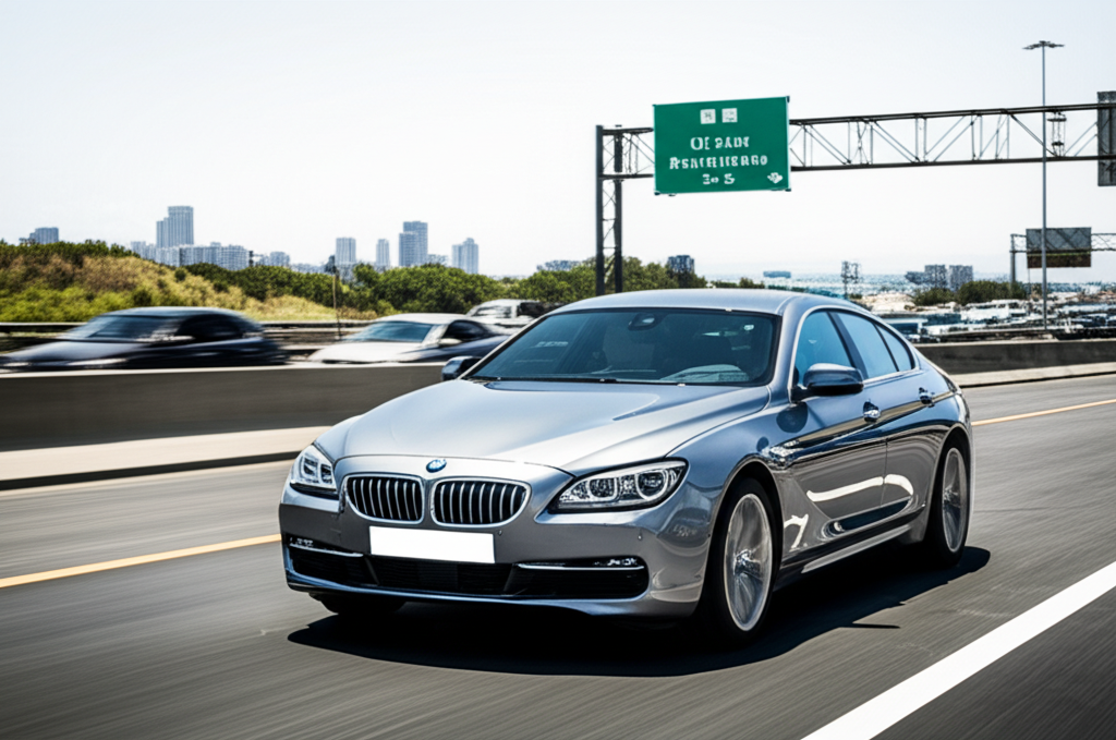 Generate a high-quality, relevant image prompt for an article about: BMW 620d Price in India: 7 Feat