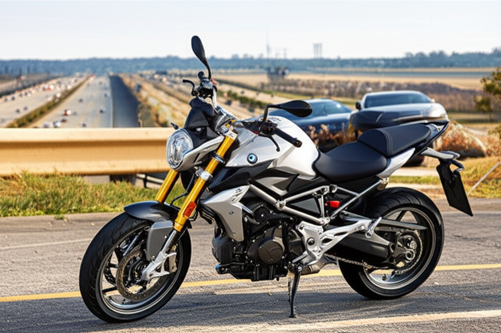 Generate a high-quality, relevant image prompt for an article about: BMW Bike Under 5 Lakh: 6 Deals