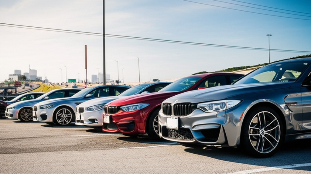 Generate a high-quality, relevant image prompt for an article about: BMW Car Lowest Price in Chennai
