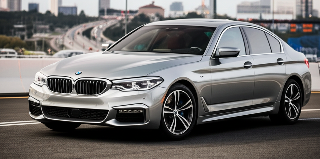 Generate a high-quality, relevant image prompt for an article about: BMW Car Price in Coimbatore: 6