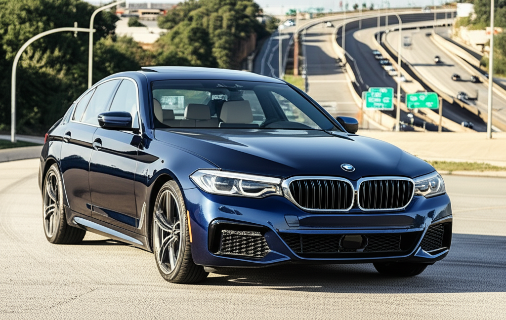 Generate a high-quality, relevant image prompt for an article about: BMW 520d Ground Clearance: 6 Bo